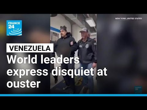 Venezuela: World leaders express disquiet at ouster • FRANCE 24 English