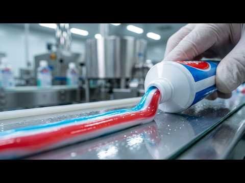 Watch How Millions of Toothpaste Tubes Get Made Every Day