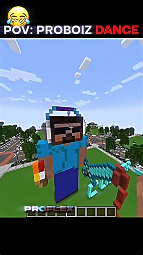 Proboiz DANCE GONE WRONG💀 #shorts #minecraft #proboiz95 #viralshorts | SEM TEMPU ( Ultra Slowed )