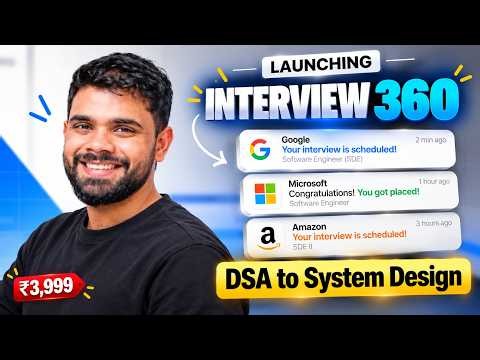 How to Become Interview-Ready for Top Product-Based Companies | Interview 360