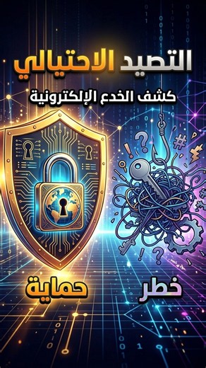 التصيد الاحتيالي #الامن_السيبراني #cyber #cyb #cyber_security