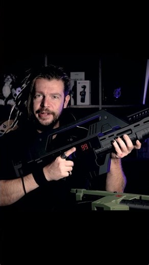 Oh no ... I had to make 2 ... poor me #prop #gun #aliens