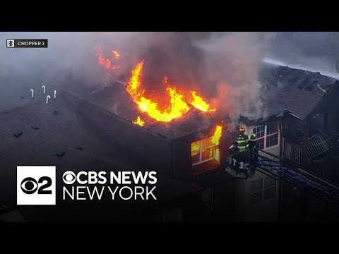 At least 35 people displaced after apartment complex fire in Woodbridge, N.J.