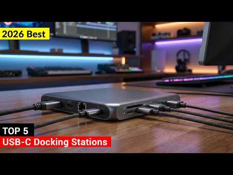 Top 5 Best USB-C Docking Stations in 2026 | USB-C Docking Stations Mac & PC