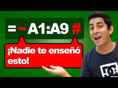 Los 5 símbolos más poderosos de Excel (casi nadie los conoce)