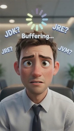 Java Interview Be Like 😂 | JDK vs JRE vs JVM Explained in 40 Seconds #java #javazone