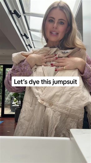 Replying to @BeLinda LatEgan off to dye everything else that I love the fit of but hate the colour. Also can confirm it did not damage the washing machine, totally forgot to check and did a load of whites straight after and they were fine 😅 #styletips #styleinspo #dyeingclothes #cluttertocapsule #dylondye