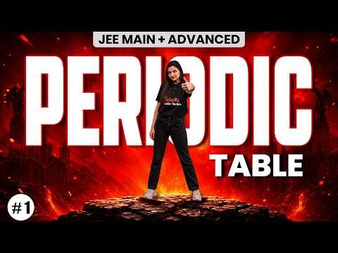 JEE 2027 Chemistry : PERIODIC TABLE - L1 | Classification Of Elements And Periodicity | Shilpi Mam