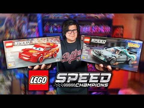 Armando los NUEVOS LEGO del DeLorean y Rayo McQueen de Speed Champions 😱🔥 | El Tio pixel