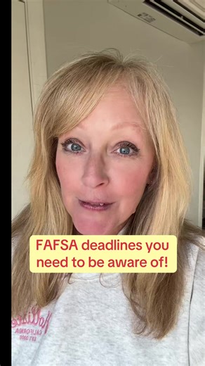 Missing important FASFA deadlines can cost you financial aid! here are some FAFSA deadlines you need to be aware of. ##fafsa##financialaid##fy##parentsoftiktok##scholarship