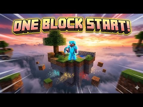 MINECRAFT ONE BLOCK LIVE | ROAD TO 120K