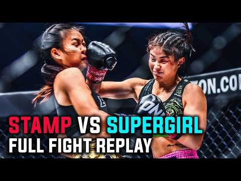 NECK AND NECK ⚔️🔥 Stamp vs. Supergirl | Kickboxing Full Fight