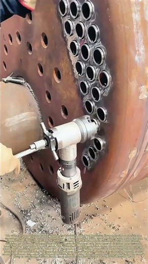 Expanding Tube Joints: How Workers Seal Pressure Vessel Boiler Connections