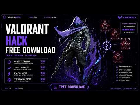 FREE Valorant Hack 2026 👾 ESP + Aimbot + Wallhack | Undetectable Cheat | No Ban | Working!