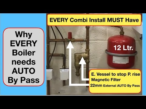 Noisy boiler and SLUDGE solved with an AUTO By Pass