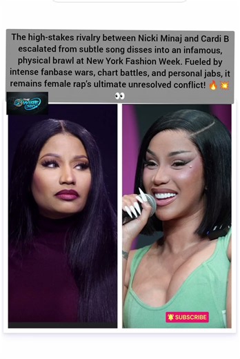 Nicki Minaj vs Cardi B 🚨 Inside Hip-Hop's Defining Rivalry, Fashion Week & Unresolved Beef