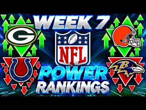 NFL Week 7 Power Rankings 2026 (ALREADY LOOKING LIKE 49ERS/CHIEFS SB?!?!)