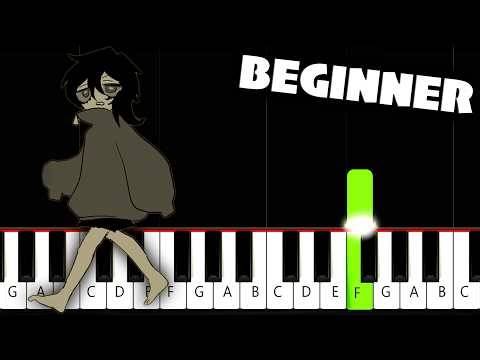 rusino - Looping the Rooms feat. Hatsune Miku - BEGINNER Piano Tutorial