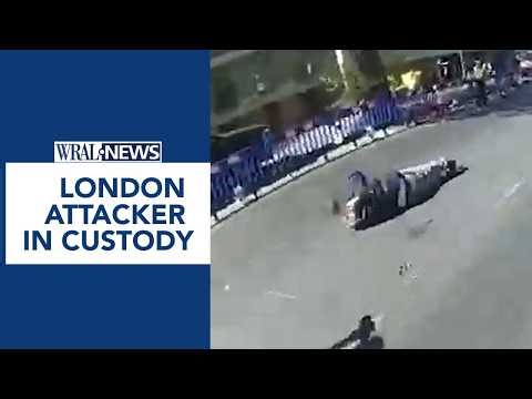 Suspect's dramatic arrest in London's antisemitic attack, video shows