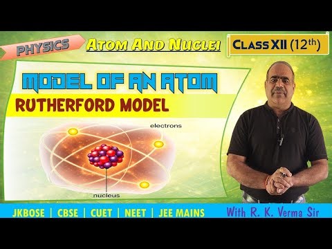Rutherford Model of Atom | Postulates, Explanation & Limitations | Class 12 Physics | R.K. Verma Sir