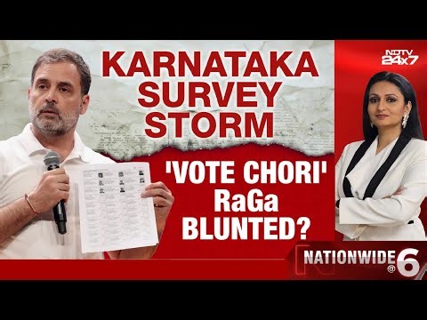 Karnataka Survey Storm: Vote Chori RaGa Blunted?