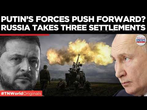 KHARKIV OFFENSIVE: Russia Claims Capture of Three Ukrainian Settlements, Ukraine’s Military Rear Hit