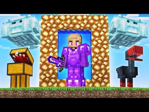 I Survived 100 Hours on the Aether SMP