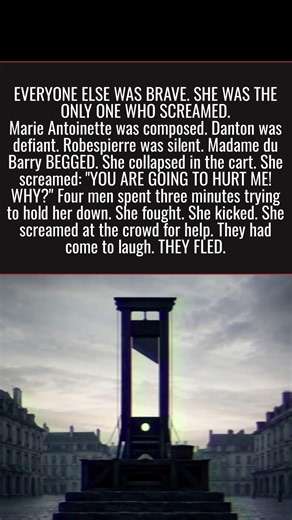 Everyone Else Was Brave. She Was The Only One Who Screamed. “One More Moment, Mr Executioner.”