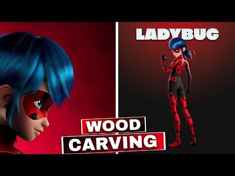 Ladybug Character 3D Wood Carving Part-2 😲... || Step by step Live class
