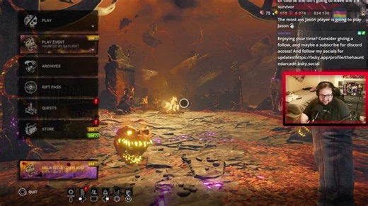 (DROPS) Halloween Event Starts! !commands !dbdpartner !wishlist - the_hauntedarcade on Twitch