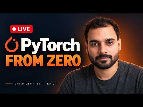 PyTorch for Beginners LIVE: Tensors, GPUs & Autograd | Episode 1