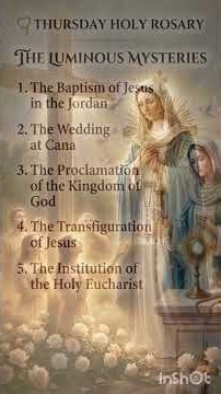 Thursday Rosary for Faith, Peace & God's Blessings 🙏P