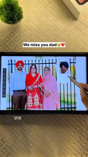 Best surprise gift for family 🥺❤️ | Digital Merge | Family Photo Merge #shorts #merge #digitalart