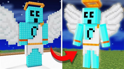 Build any Minecraft structure to grant that item instantly