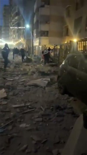 Aftermath of attacks on Beirut high-rise
