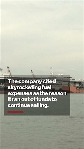 Hundreds of Cruise Passengers Left Homeless, Stranded When Ship Ran Out of Fuel #shorts