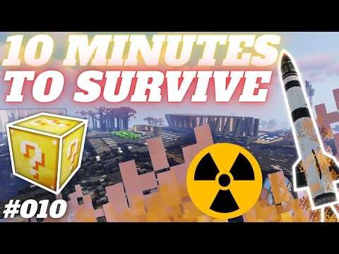 Minecraft: 10 Minutes to Survive Before the Nuke Hits