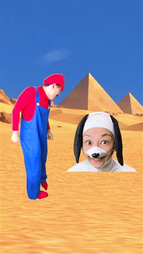 FYP Desert Troll Surprise... #mario #supermariobros #fyp