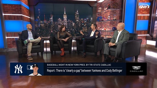 "What I'm told is that there is a gap and it's years and AAV" Bryan Hoch and John Jastremski discuss the gap in negotiations between the Yankees and Cody Bellinger on BNNY: ➡️ NY Tri State Cadillac | SNY