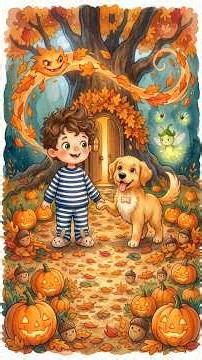 The Moonlit Garden Autumn Story | Kids Bedtime Book | Read Aloud Ages 3-5