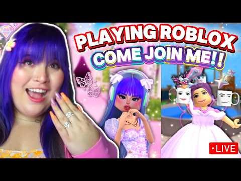Let’s Play Roblox Together!! 💕 (Dress To Impress + MM2)