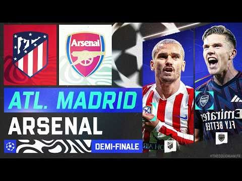 🔴 ATLETICO MADRID - ARSENAL : 1 - 1 | 🔴 DEMI-FINALE EN DIRECT | 🏆 CHAMPIONS LEAGUE LIVE/DIRECT