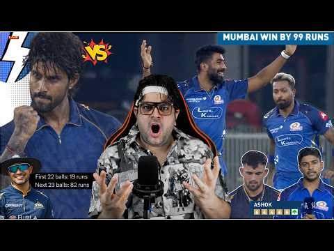 Tilak Varma Won By 1 Run 🤣 That's Real "Mumbai Indians" 💀 Reality Check for GT 😍 Nita Tai Ke Boys