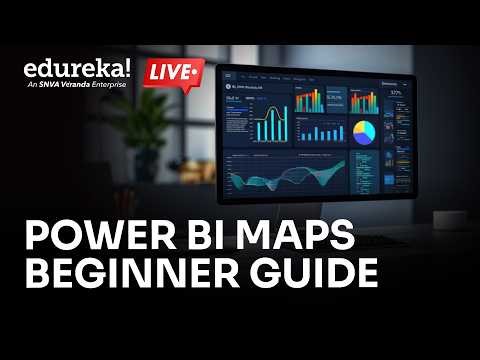 Power BI Maps - The Ultimate Tutorial for Beginners | How to Create Maps in Power BI | Edureka Live