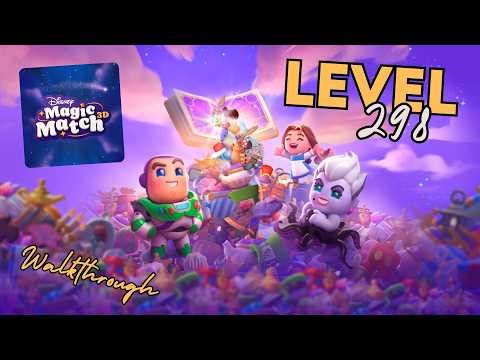 Disney Magic Match 3D Level 298