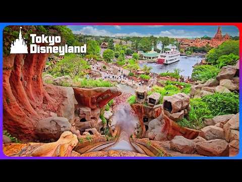 Splash Mountain Soak Version [4K POV] Tokyo Disneyland