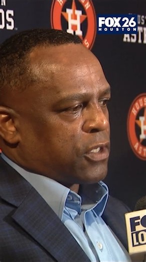 FOX 26 Houston on Instagram: "As the #Astros gear up for Spring Training in less than a month, GM Dana Brown says the team is still "leaving no stone unturned." While the camp roster is officially ready, Houston remains proactive in looking for ways to bolster the lineup before the season starts. Who else is ready for baseball season? ⬇️"