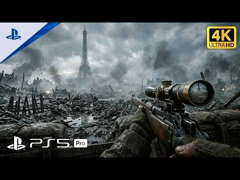 (PS5) Nazis Driven Out of Paris 🇫🇷 | Ultra Realistic Gameplay [4K 60FPS HDR] COD WW2