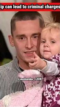 Little Girl Recognizes Her Dad In Courtroom 😢⚖️ #lawandorderlive