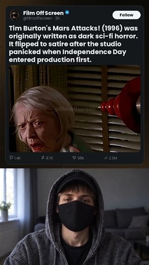 Mars Attacks was never meant to be funny